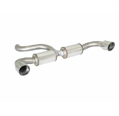 Escape Trasero Grupo N Doble Acero Inox Salidas Redondas 102 Mm Sport Line
  Ford Focus Mk2 (Typ Da3) 2005>>2010 Rs 2.5 Turb