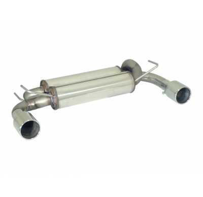 Escape Trasero Doble Acero Inox Salidas Redondas 102 Mm
  Nissan 370z 3.7 V6 (241kw) 07/2009>> Ragazzon