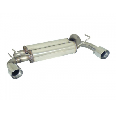 Escape Trasero Doble Acero Inox Salidas Redondas 102 Mm Sport Line
  Nissan 370z 3.7 V6 (241kw) 07/2009>> Ragazzon