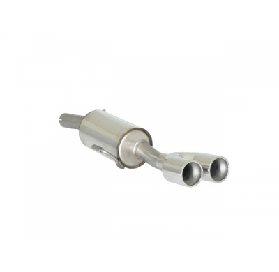 Escape Trasero Acero Inox Salidas Redondas 2x90 Mm
  Peugeot Rcz 2.0 Hdi Fap (120kw) 06/2010>>2015 Ragazzon