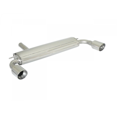 Escape Trasero Doble Acero Inox Salidas Redondas 102 Mm Sport Line
  Mini R60 Countryman 2010>>2016 All4 1.6 Cooper S (135kw