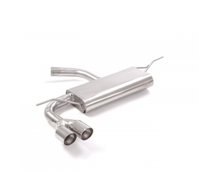 Escape Trasero Acero Inox Salidas Redondas 2x70 Mm Sport Line Asimetricas
 Solo Para Versión Sin Scr / Adblue
 Seat Leon Mk3