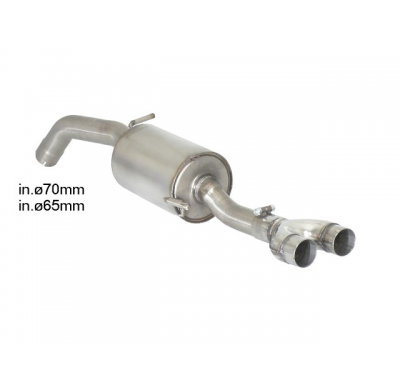 Escape Trasero Acero Inox Salidas Redondas 2x60 Mm Para Insertar En Las Salidas Originales
  Peugeot Rcz 1.6 Turbo (147kw) 2