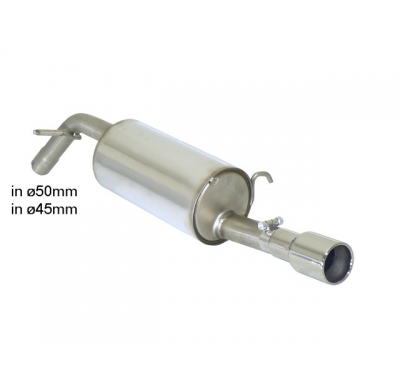 Escape Trasero Acero Inox Con Salida Redonda 90 Mm
  Peugeot 208 1.4vti (70kw) 2012>> Ragazzon