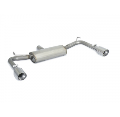 Escape Trasero Doble Acero Inox Salidas Redondas 90 Mm Sport Line
  Alfa Romeo Giulietta(940) 1750tb (177kw) 2014>>2018 Raga