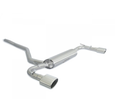 Escape Trasero Doble Acero Inox Salidas Ovaladas 115x70 Mm 
 Paragolpes Paquete "Cross , Cross Plus".  
 Fiat 500x (Typ334)