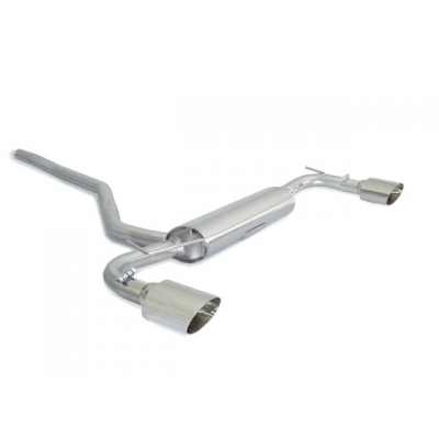 Escape Trasero Doble Acero Inox Salidas Ovaladas 135x90 Mm 
 Paragolpes Paquete "Cross , Cross Plus".  
 Línea Con Diámetro