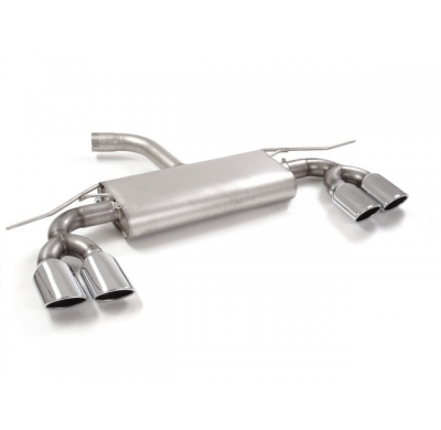 Escape Trasero Doble Acero Inox Salidas Ovaladas 2 / 108x70 Mm
 Línea Con Diámetro Mejorado 70 Mm
 Volkswagen Golf Mk7 2.0ts