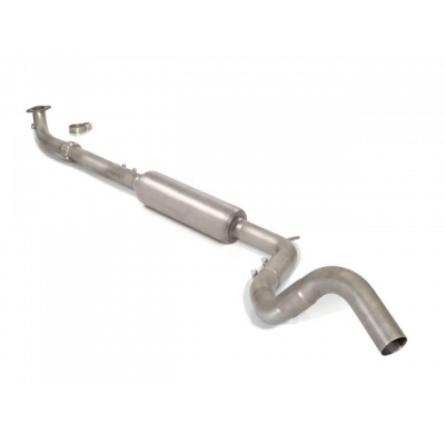 Flexible Con Tramo Intermedio Con Escape Acero Inox  
 Línea Con Diámetro Mejorado 63,5 Mm
 Abarth 500 / 595 (Typ 312) Abart