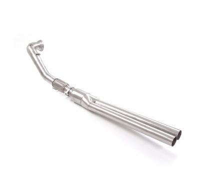 Downpipe + Catalizador Metalico 300cpsi  
 Línea Con Diámetro Mejorado 80 Mm 
 Audi Rs3 (Typ 8v) 2015>> Sportback 2.5tfsi Quattr