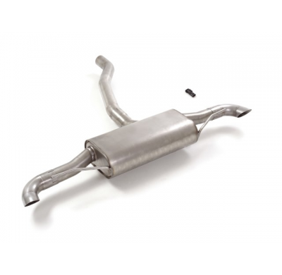 Escape Trasero Dobles Acero Inox Para Codas Estéticas Originales
 Supresión De La Válvula Integrada. El Actuador De La Válvu