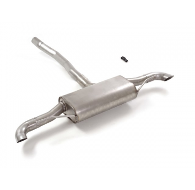 Escape Trasero Dobles Acero Inox Para Codas Estéticas Originales
 Supresión De La Válvula Integrada. El Actuador De La Válvu