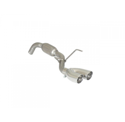 Escape Trasero Acero Inox Salidas Redondas 2x70 Mm Sport Line Asimetricas
  Fiat 500 (Typ312) 2007>> 0.9 Twinair Turbo (62kw