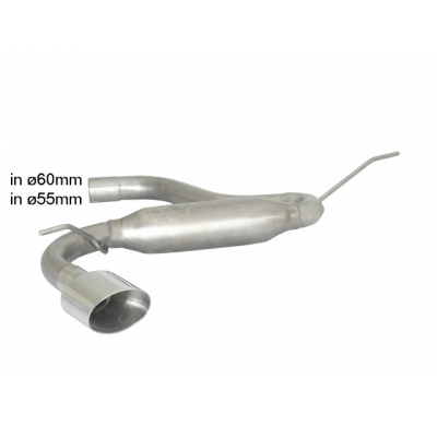 Escape Trasero Acero Inox Con Salida Ovalada 135x90 Mm
  Volkswagen Golf Mk7 2.0tdi Gtd (135kw) 2012>>2017 Ragazzon