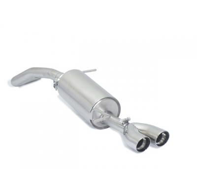 Escape Trasero Acero Inox Salidas Redondas 2x70 Mm Sport Line Asimetricas - Modificación Del Parachoques Original
  Skoda Fa