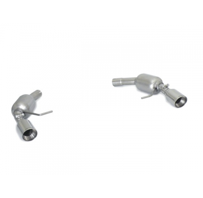 Escape Trasero Doble Acero Inox Salidas Redondas 90 Mm Sport Line
  Audi A5 (Typ 8t) 2007>>2016 Cabrio 2.7tdi V6 (140kw) 200