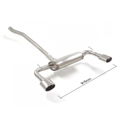 Escape Trasero Doble Acero Inox Salidas Ovaladas 115x70 Mm 
  Jeep Renegade 1.0gse (88kw) 2018>> Ragazzon