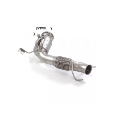 Catalizador metalico 200cpsi grupo N en acero inox con la eliminación de filtro OPF / GPF.</p>
 
 Es necesario reprogramar la ce