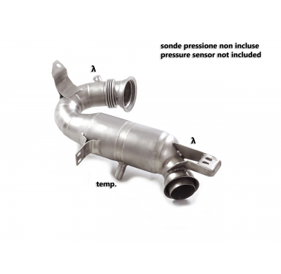Catalizador metalico 200cpsi grupo N en acero inox con la eliminación de filtro OPF / GPF.</p>
 
 Es necesario reprogramar la ce