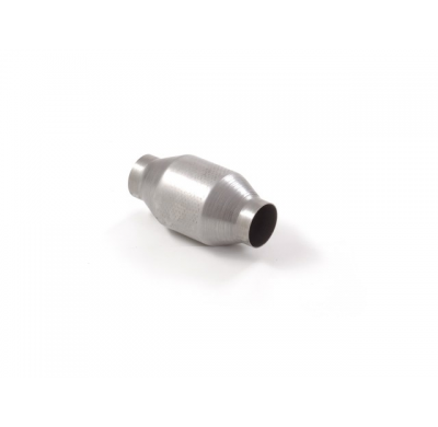 Catalizador metalico 200cpsi    
 Euro3 - hasta 1600cc 150kW
 Longitud 205mm
Redondo 102mm
Manguito interior diám. 58,5mm
 Unive