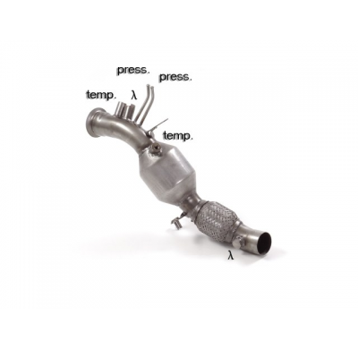 Catalizador Grupo N + Tramo Sustitución Filtro Antipartículas Acero Inox Grupo N   
 Es Necesario Reprogramar La Centralita
 Bmw