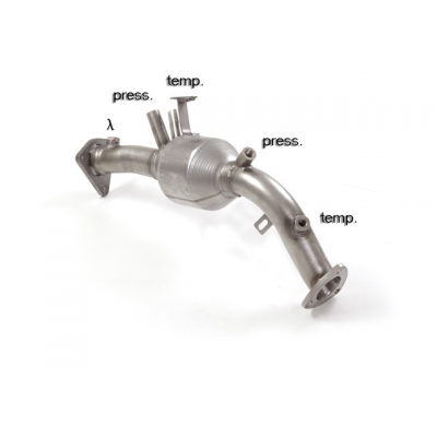 Catalizador Grupo N + Tramo Sustitución Filtro Antipartículas Acero Inox Grupo N   
 Es Necesario Reprogramar La Centralita
 Aud