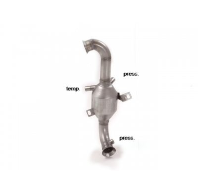Catalizador grupo N + tramo supresor filtro antipartículas acero inox grupo N (para 1.6HDI FAP 2004>>)
 Es necesario reprogramar