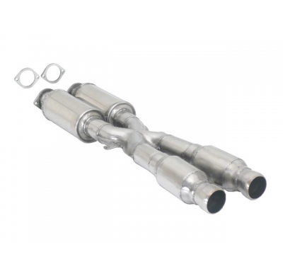 Tramo Supresor Segundo Catalizador Grupo N + Tramo Intermedio Con Escape Acero Inox - Tiene Que Ser Soldado Con El Original