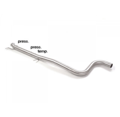 Tramo sustitución filtro OPF / GPF en acero inox grupo N     </p>
 Línea con diámetro mejorado 63,5 mm 
 Es necesario reprograma