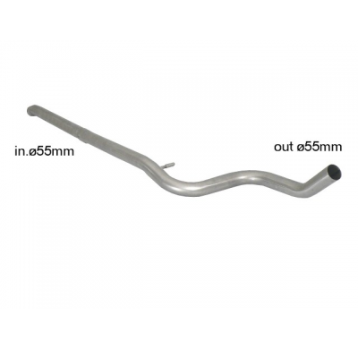 Tramo Intermedio Grupo N Acero Inox
  Peugeot 207 1.6 16v Thp Gti (128kw) 2007>> Ragazzon