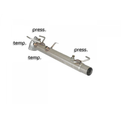 Tramo Supresor Filtro Antipartículas Gr. N Acero Inox
 Es Necesario Reprogramar La Centralita
 Fiat Ducato 2006>>2014 160 Mjet (