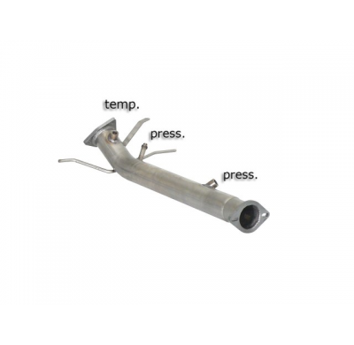 Tramo Sustitución Filtro Antipartículas Gr. N Acero Inox - Mot.D5244t4 (2400cc) Euro4
 Es Necesario Reprogramar La Centralita
 V