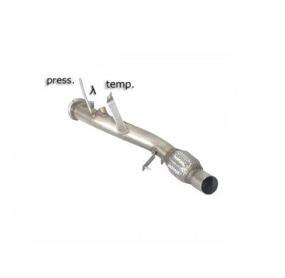 Tramo Sustitución Catalizador + Tramo Sustitución Filtro Antipartículas Acero Inox Grupo N - Mot.N47d20c (1995cc)
 Es Necesario