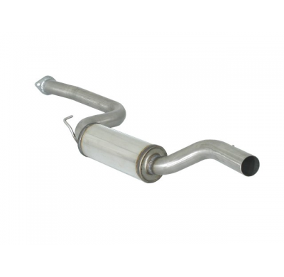 Tramo intermedio con silencioso en acero inox - Línea con diámetro mejorado 70 mm
 
 
 - Ford Focus Mk2 (typ DA3) 2005>>2010 RS