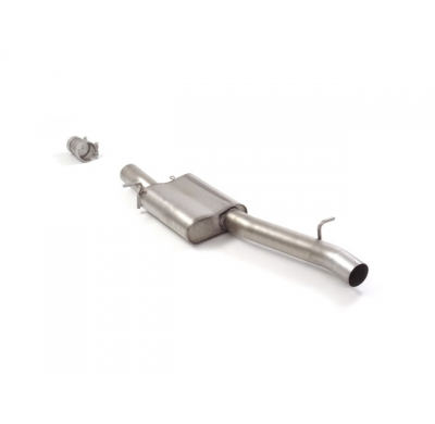 Tramo intermedio con silencioso en acero inox  </p>
 Línea con diámetro mejorado 76 mm
 
 - Volkswagen T-Roc (typ A1) 2017>> R 2