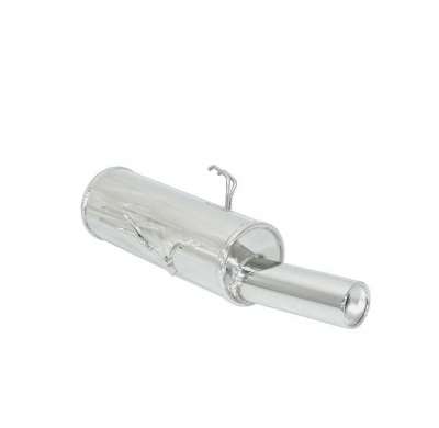 Escape Trasero Acero Inox Con Salida Redonda 80 Mm
  Citroen Saxo 1.4 (55kw) - 1.6 (65 Kw) Euro 2 1996>>2000 Ragazzon