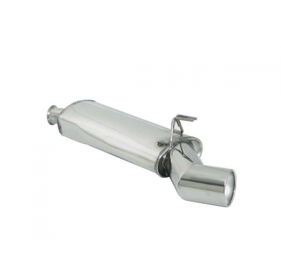 Escape Trasero Acero Inox Con Salida Redonda 102 Mm - Sale Por El Agujero Original
  Fiat Coupè (Typ175) 1994>>2001 2.0 20v