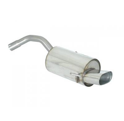 Escape Trasero Acero Inox Con Salida Ovalada 128x80 Mm
  Alfa Romeo 147 1.6 16v (77/88kw) - 2.0 16v (110kw) - 2.0 Selespeed