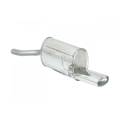 Escape Trasero Acero Inox Con Salida Ovalada 115x70 Mm
  Fiat Punto (Typ176) 1993>>1999 1.2 16v Sporting 1997 >> 12/1998 Rag