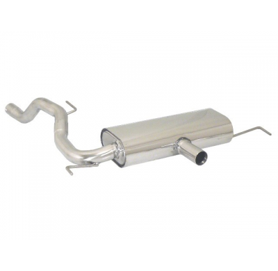 Escape Trasero Acero Inox Con Salida Redonda Central 60 Mm
  Opel Corsa D 1.6 Turbo Opc 141kw (Typ Ft11) 2010>> Ragazzon