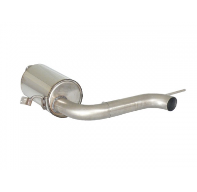 Escape Trasero Acero Inox Con Salida Redonda Central 70 Mm - Línea Con Diámetro Mejorado 70 Mm
  Renault Mégane Mk3 2008>>20