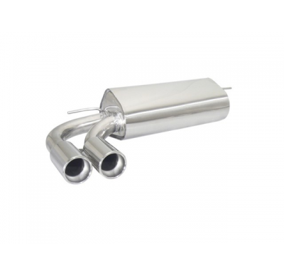 Escape Trasero Acero Inox Salidas Redondas 2x80 Mm Asimetricas
 Supresión De La Válvula Integrada. El Actuador De La Válvula