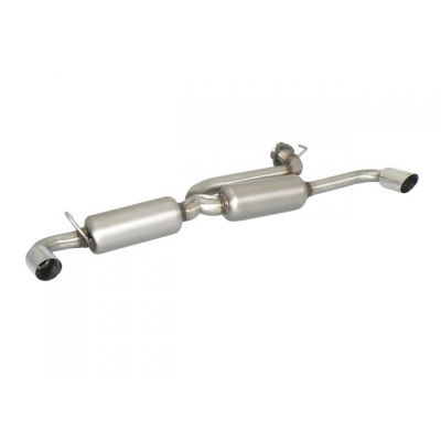 Escape Trasero Doble Acero Inox Salidas Redondas 70 Mm Sport Racing - Fabricado a Pedido
  Lancia Delta 2.0 Turbo Hf Integra