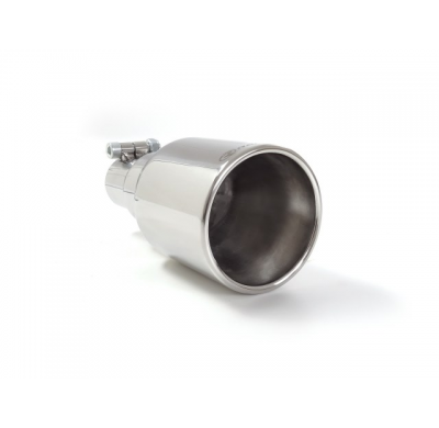 Cola Redonda 102 Mm Acero Inox Con Tubo De Entrada 50 Mm - Largura 225 Mm
  Universal Colas De Escape Ro.102 Ragazzon