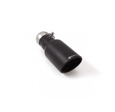 Cola redonda 90 mm Sport Line Black en acero inox</p>
 con tubo de entrada 50,5 mm</p>
 largura 225 mm
 - Universal Colas de esc