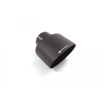 Cola ovalada 156x105 mm Sport Line en acero inox</p>
 con tubo de entrada 80,5 mm</p>
 largura 180 mm</p>
 - Universal Colas de