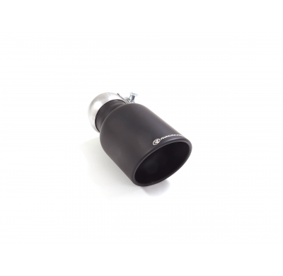 Cola redonda 102 mm Sport Line Black en acero inox</p>
 con tubo de entrada 60,5 mm </p>
 largura 190 mm
 - Universal Colas de e