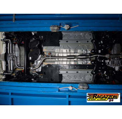 Tramos Traseros Grupo N Doble Acero Inox Salidas Redondas 2x60 Mm Sport Line Asimetricas    
  Línea Con Diámetro Mejorado 63,5