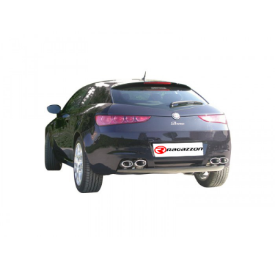 Escape Trasero Doble Acero Inox Salidas Redondas 2x76 Mm Asimetricas
  Alfa Romeo Brera(939) 2006>>2011 2.0jtdm 125kw 2009>>