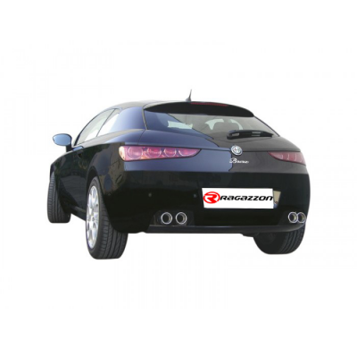 Tramo Delantero Con Flexible Acero Inox
  Alfa Romeo Brera(939) 2006>>2011 1750tbi 147kw 2009>> Ragazzon